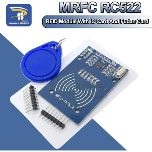 MFRC-522 RC-522 RC522 13.56 Mhz Antenna RFID IC Wireless Module For Arduino IC KEY SPI Writer Reader IC Card Proximity Module