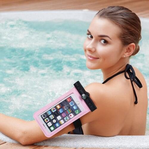 Mobile phone waterproof bag, high-grade armband, mobile phone waterproof bag, compass mobile phone waterproof bag