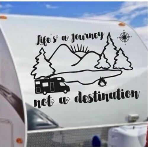 Decals, Gift Decoration Camper Van Vinyl Stickers Waterproof Stickers Wall Stickers Home Decor Living Room