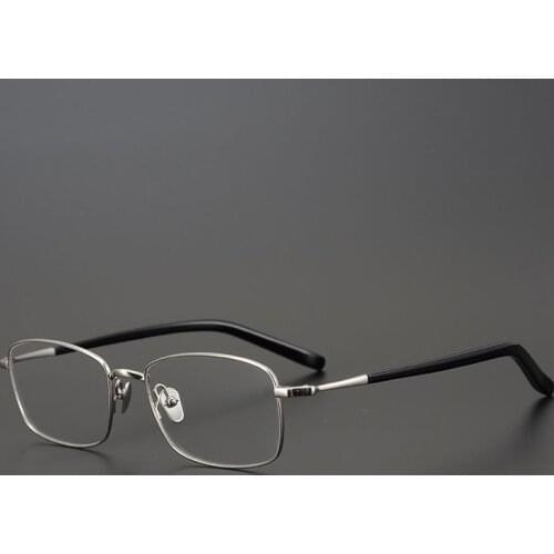 High Quality Japan Handmade Pure Titanium Glasses Frame Men Vintage Super Light Exquisite Eyeglasses Women Myopia Oculos De Grau