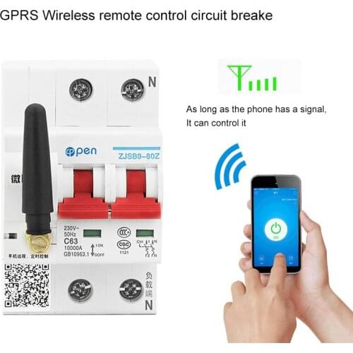 2019 New GPRS Remote Control Timing Switch Delay Set Function Automatic Lock Intelligent Recloser Circuit Breaker