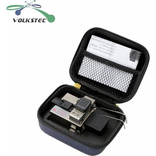 Mini High Precision Optical Fiber Cleaver FC-5C with collector off-cut collector free shipping