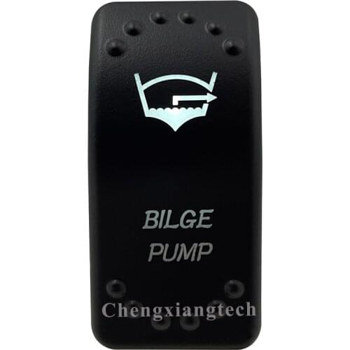 12v/24v Waterproof IP66 Car Boat White Led Light 3 Pin On Off BILGE PUMP Rocker Switch Replace for Carling ARB STYLE