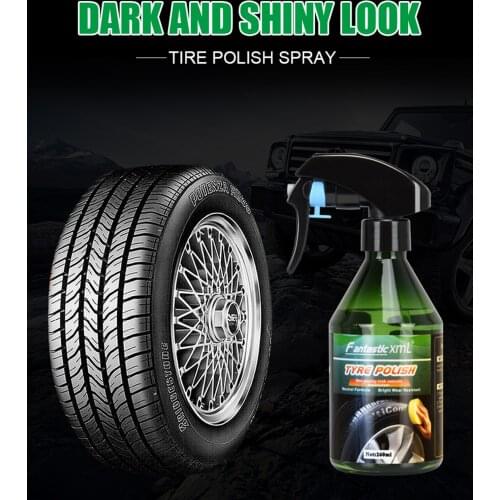 260ml Car Plastic Trim Restorer Tire Polish Spray Rubber Renovation Agent Nano Coating Automotive Plastic Renovatio Dropshipping