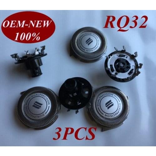 3Pcs RQ32 Replace head razor blade for Philips shaver RQ10 RQ11 RQ12 RQ1250 RQ1260 RQ1280 RQ1290 RQ1250CC RQ1260CC RQ1280CC