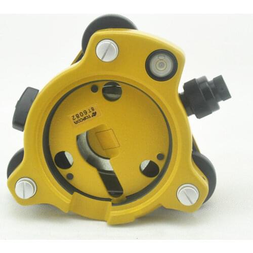 5PCS BRAND NEW Original Topcon Total Station Yellow Tribrach with optical plummet for topcon