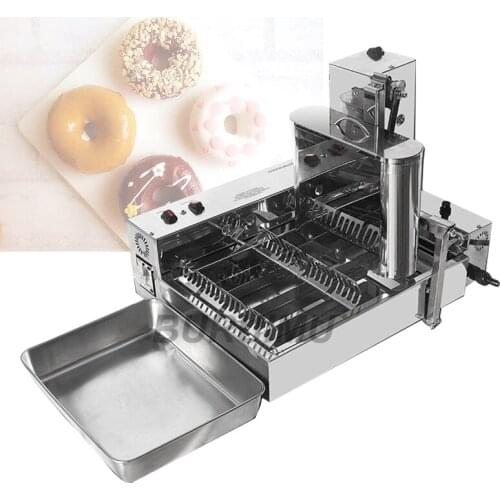Four Rows Doughnut Machine Automatic Donut Maker Doughnut Maker Donut Fryer Manufacturer