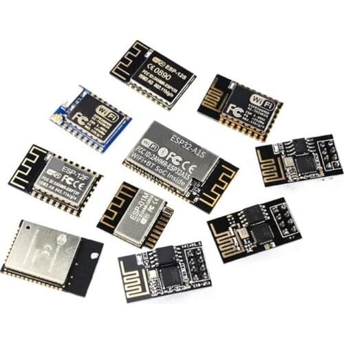 ESP8266 ESP-01 ESP-01S ESP-07 ESP-12E ESP-12F ESP-32 ESP-32S Serial WIFI Wireless Module Wireless Transceiver 2.4G For Arduino