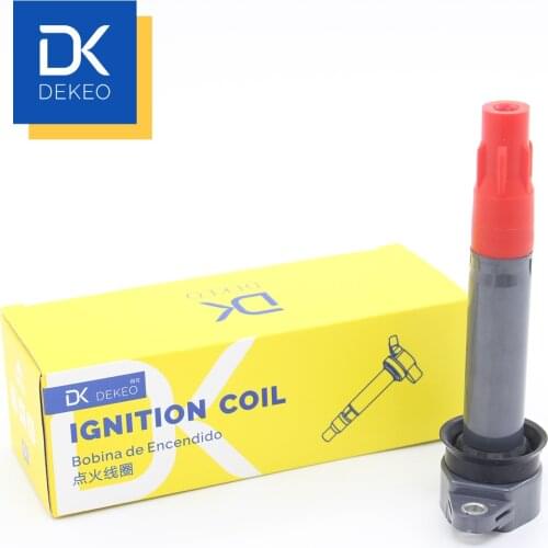 DEKEO Ignition Coils For Mitsubishi Pajero Jin Chang (Hose Red) Outlander BYD F6 Delica Fulica 1832A025