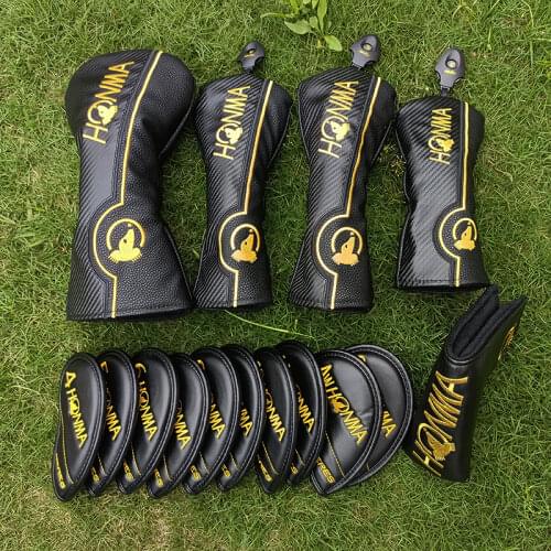 Golf club set Golf clubs head Cover honma beres Full set Golf headcover Drivers wood Irons Putter Club headcover free shiping