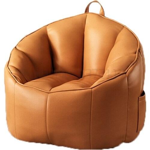 Seat balcony reclining light luxury single reclining chair household leisure chair tatami bedroom seat stool