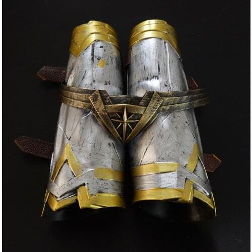 Halloween Superhero Bracers Woman Diana Prince Cosplay Armband Gauntlet and Tiara Headband Crown Wrist