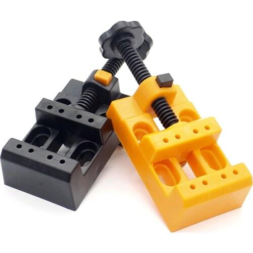 DIY Jaw Bench Clamp Drill Press Vice Open Parallel Mini Table Vise Jewelry Tools