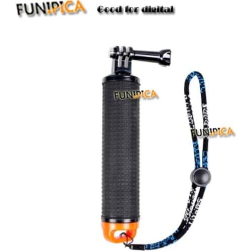 NEW camera Accessories for Gopro hero 4/5/6 Floating handheld rod Gopro4/5/6 Rubber buoyancy stick free shipping