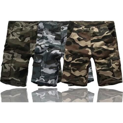 New Camouflage Shorts Men cargo Shorts Bermuda Masculina marca Men Casual Mens Cargo Shorts men Camo Cargo Shorts Military