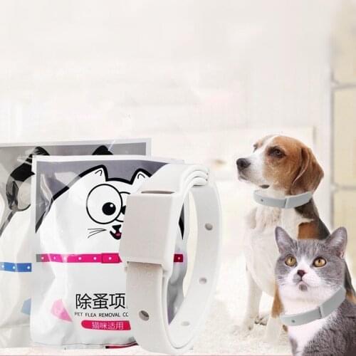 Flea Tick Collar for Dogs Cats Collar Pet Prevention Pet Collar Adjustable Dog Collar Anti-flea Mite Collar Pets Accessories