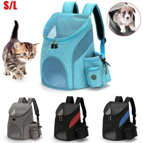 Portable Pet Cats Puppy Dog Carrier Backpack Breathable Foldable Outdoor Bag