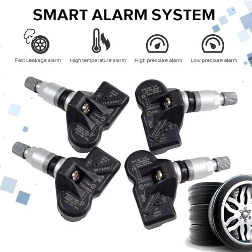 4Pcs 3AA907275 3AA907275B 3AA907275D For Volkswagen CC Tiguan Car Tire Pressure Monitoring System Sensor 433Mhz TPMS Sensor