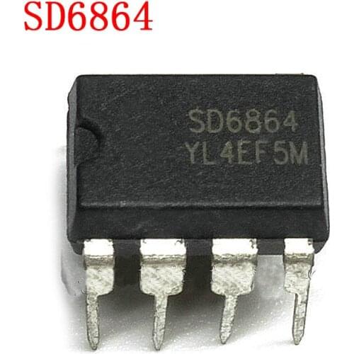 10pcs/lot SD6864 SD 6864 DIP-8