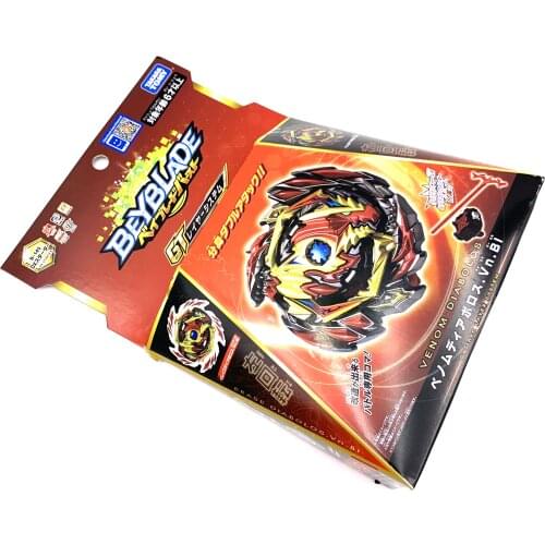 100% Original Takara Tomy Beyblade Burst B-145 GT DX Starter Venom Diaboros.Vn.Bl
