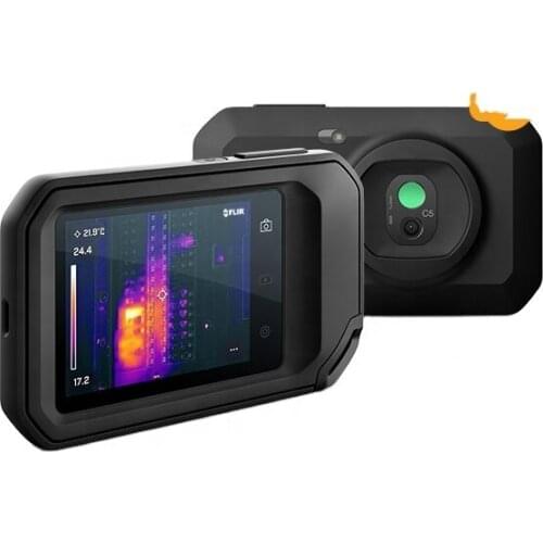 2020 newest flir C5 touch screen thermal imaging camera with MSX, wifi, USB and bluetooth 160*120 pixels
