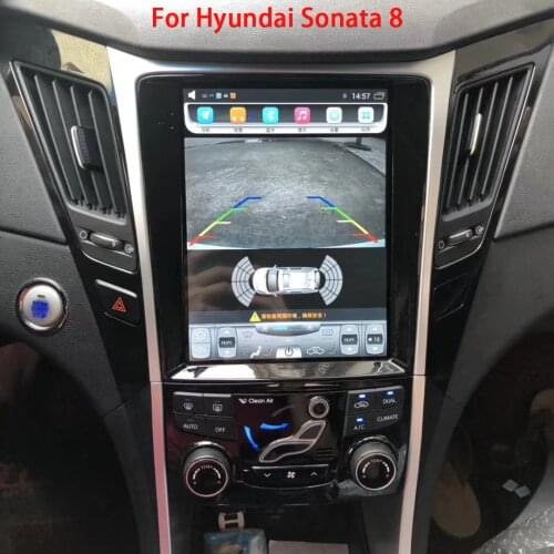 10.4" Tesla Style Android 10.0 Car Radio For Hyundai Sonata 8 Car Multimedia Player Auto GPS Navigation DSP 2011 2012 2013 2015