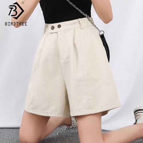 Женские джинсовые шорты BIRDTREE TB China At AliExpress