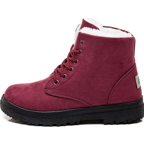 Women Boots 2020 Fashion Waterproof Snow Boots For Winter Shoes Women Casual Lightweight Ankle Botas Mujer Warm Winter Boots