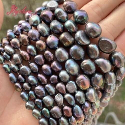 5-7/8-9/9-10mm Natural Potato Irregular Freshwater Pearl Natural Stone Beads For DIY Women Necklace Bracelet Jewelry Making 15"
