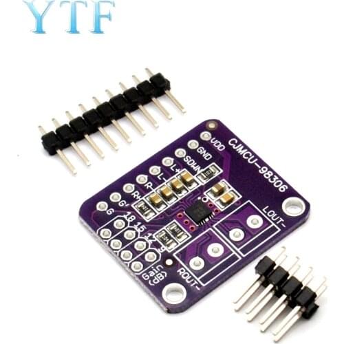 CJMCU-98306 MAX98306 Stereo Class D Amplifier Class AB Audio 3.7W