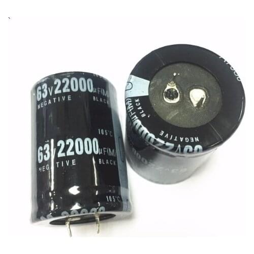10pcs 63V22000uf 35x50mm Electrolytic Capacitor Radial 22000uf 63V