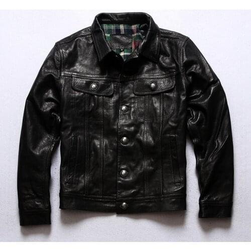 F21 Read Description! Asian Size Super Genuine Goat Leather 507XX Jacket