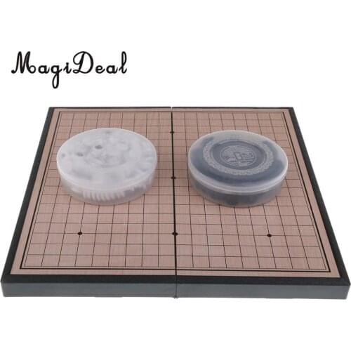 Magnetic Go Game Chessboard Children Go Set Weiqi Chess Board Game Large 370 x 370mm