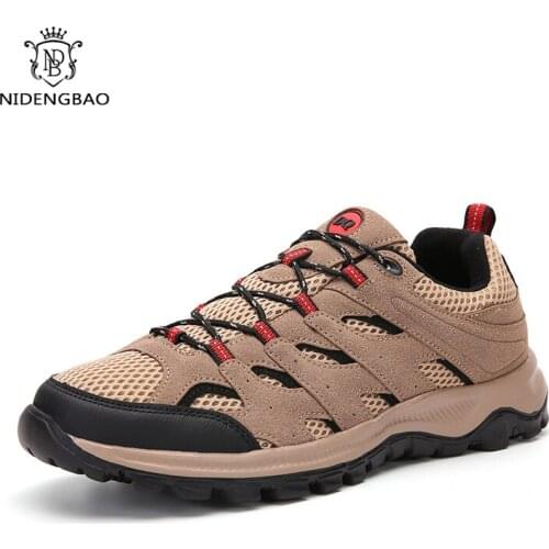 Large Size 39-46 Men Shoes Outdoor Breathable Sneakers for Men High Quality EVA Outsole Walking Footwear Zapatillas Hombre