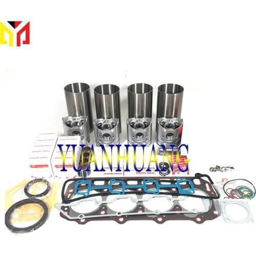 4D92E Engine Rebuild Kit Overhual Repair Gasket Set For Komatsu Excavator Tractor Diesel Motor Liner Piston Ring Bearing