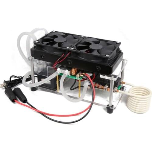 DIY Induction heater kit high-frequency heater welding copper tube metal melting furnace with cooling system