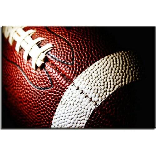 New square round full of diamond painting baseball icon diy 5d diamond art football landscape mosaic embroidery handmade crafts