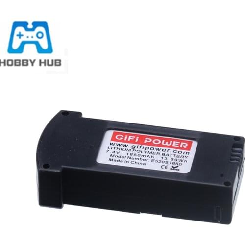 Original LiPo Battery For E520 E520S RC Drone Quadcopter Portable Durable Spare Parts 7.4V 1850MAH Lithium Battery
