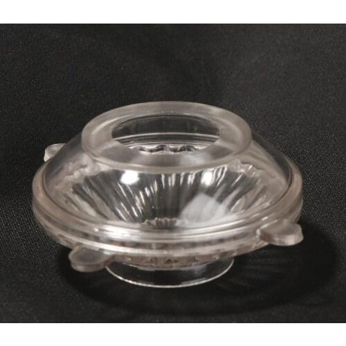 Plastic Clear Flat Round Shape Candle Mould Soap Mold for Handmade Candle Making DIY Craft Durable and high temperature resistan