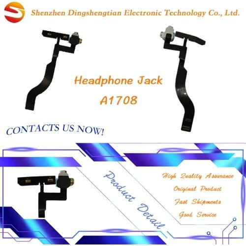 NEW for MacBook Retina 13" A1708 Headphone Audio Jack Board Connector 2016 2017 Year