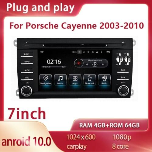 ShunSihao car radio GPS player for Porsche Cayenne 2003-2010 android 10 Video player headunit multimedia autoradio carplay 64GB
