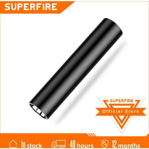 SUPERFIRE S11-D LED flashlight Ultra Bright Mini torch Camping Lantern 4 switch Mode waterproof Bicycle Light Built in battery