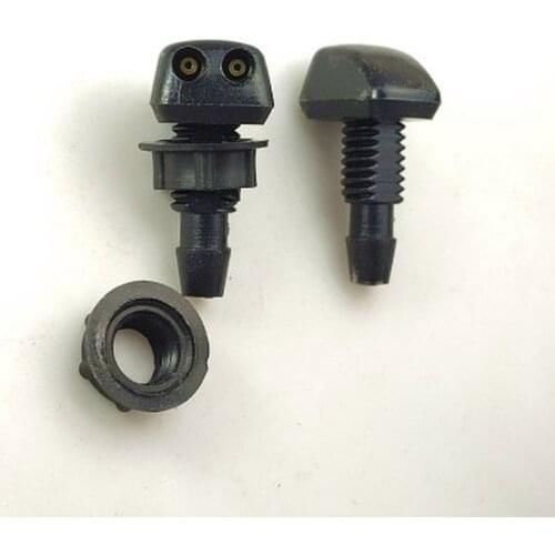 Auto Car Front Windscreen Universal Windshield Washer Wiper Nozzle Water Spray DIY Kits for Volvo for VW Replacement for Jeep
