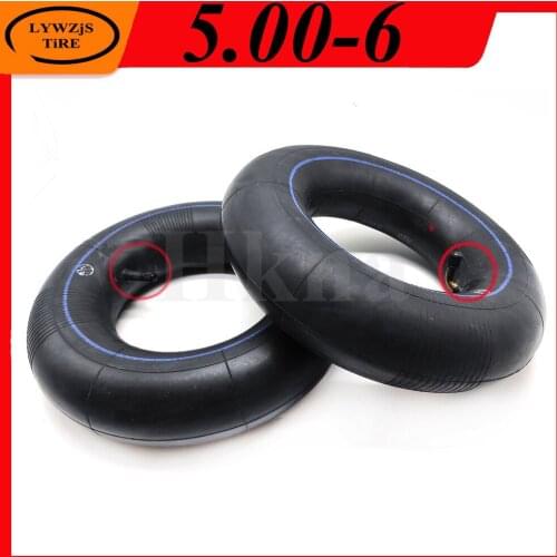 High Quality 5.00-6 Inner Tube 5.00/4.00-6 Butyl Rubber Inner Camera 4.00-6 Inner Tire for Motorcycle, Electric Scooter Parts