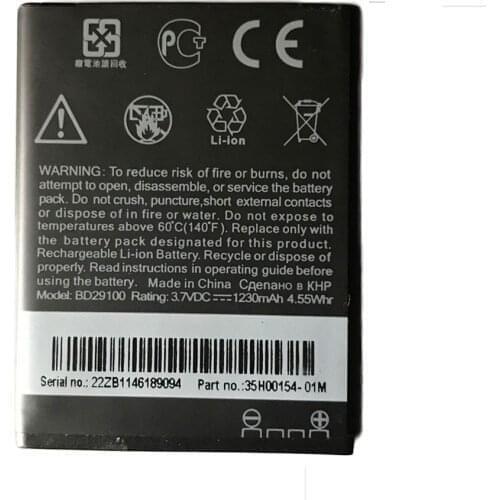 10pcs/lot 1230mAh BD29100 Battery For HTC G13 A510c A510e Explorer HD3 HD7 PG76100 T9292 T9295 Wildfire S Cell Phone Battery