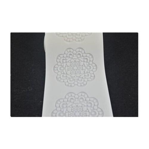 CT5003 Silicone cake mold floral sugar lace mold decoration for wedding cake