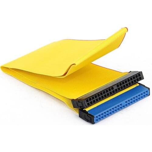 45CM IDE Data Cable 80-pin IDE Hard Drive Cable ATA Cable