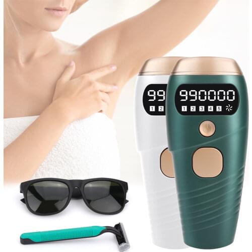 990000 Flash IPL Laser Hair Remover Laser Epilator Painless Permanent Facial Body Bikini Underarm Hair Removal Device for Women