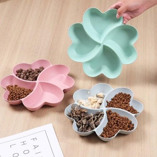 Pet Bowls Small Dogs Puppy Cat Food Feeder Bowls Healthy Diet Dish Feeding Slow Eating Feeder Dog Bowl Pet Supplies