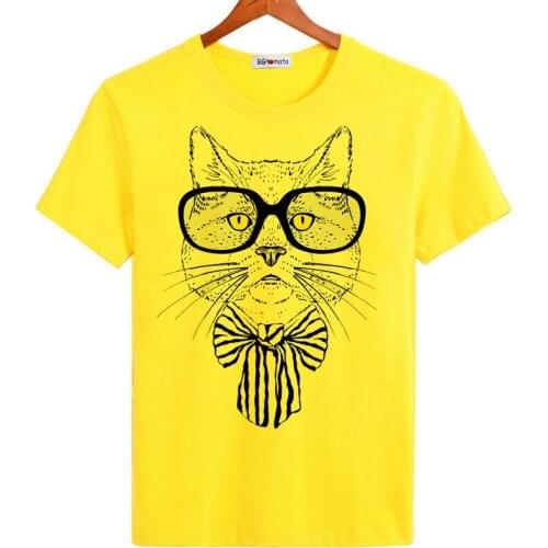 1BGtomato hand print cat t shirt for men newest style American loves summer cool shirts Original brand good quality t shirts